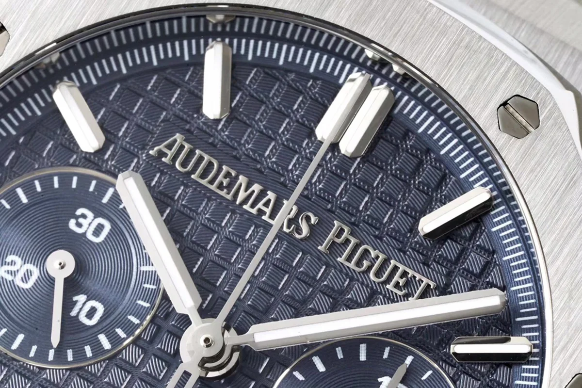 Royal Oak Self-Winding Chronograph Blue Dial in Steel