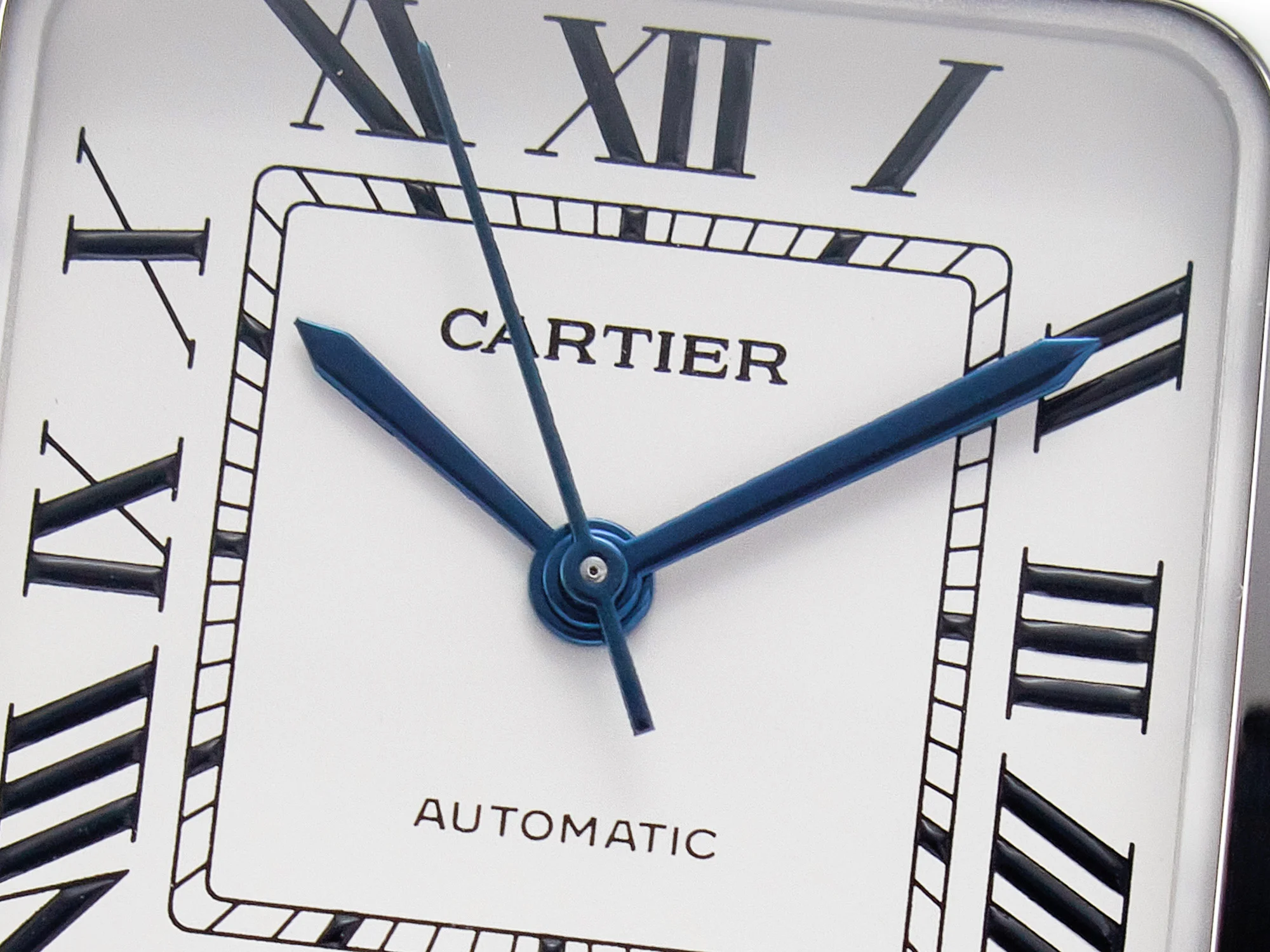 Santos de Cartier 35mm SS 2018 BVF 1:1 Best Edition White Dial on SS SmartLinks Bracelet MIYOTA 9015 V2
