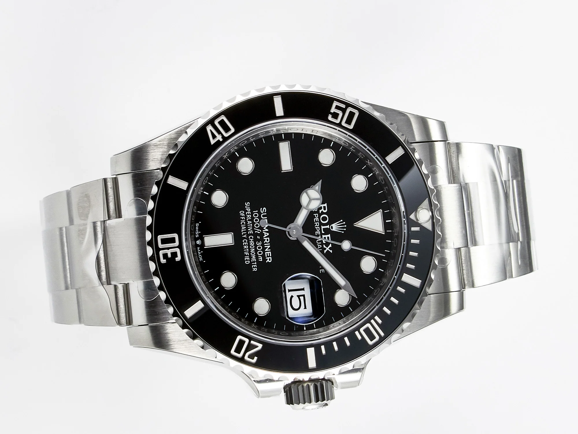 Submariner 126610 LN Black Ceramic VSF 1:1 Best Edition 904L SS Case and Bracelet VS3235