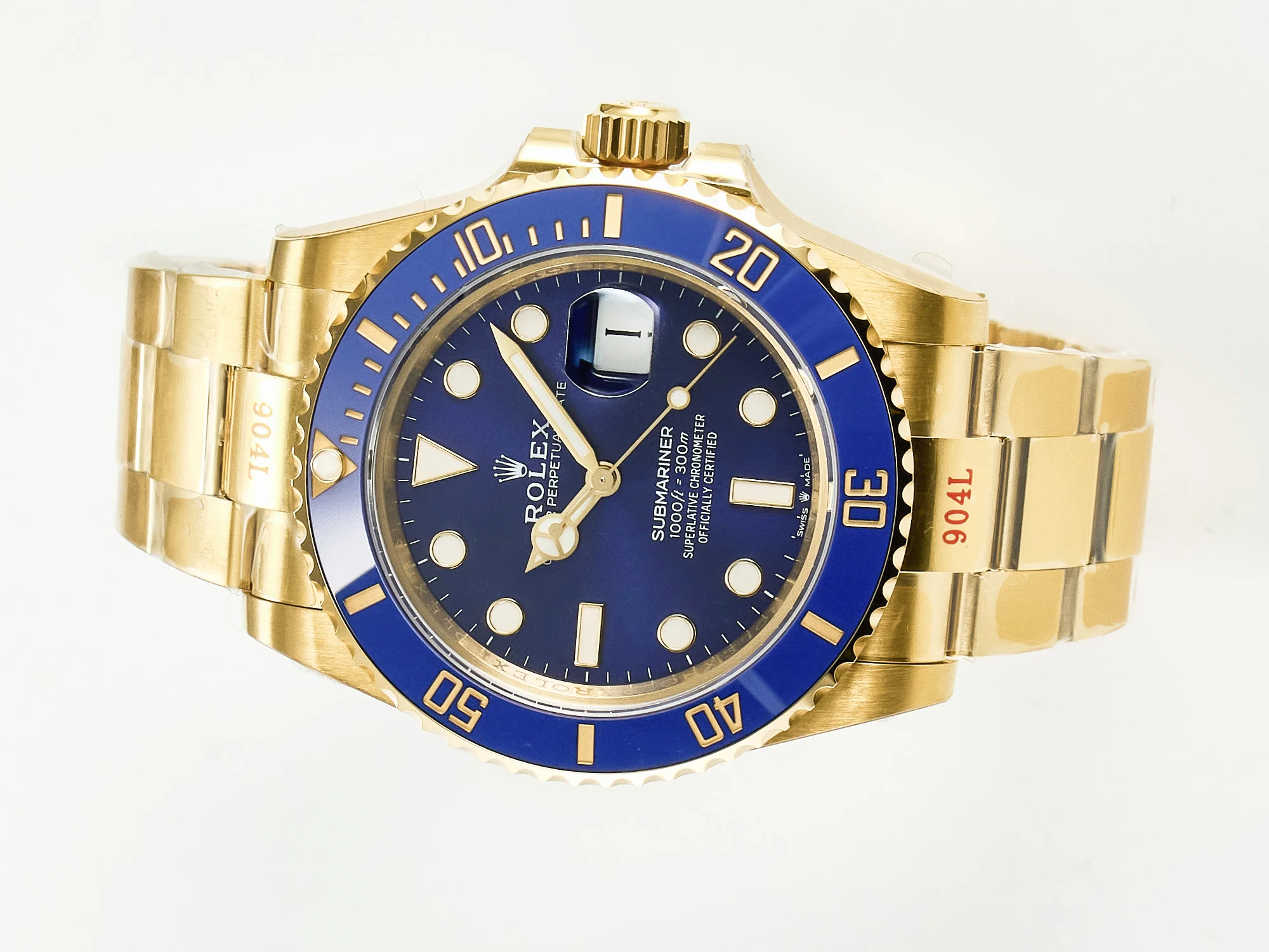 Submariner 41mm 126618 LB YG Blue Ceramic 904L Steel VSF 1:1 Best Edition VS3235