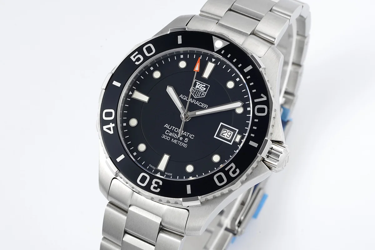 Tag Heuer Aquaracer Caliber 5 Black Dial Ref. WAN2110.BA08