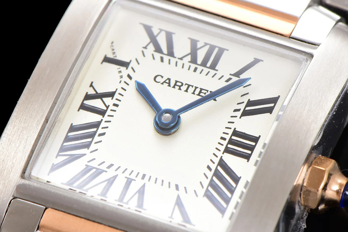 Tank Francaise Watch Small Steel/Rose Gold