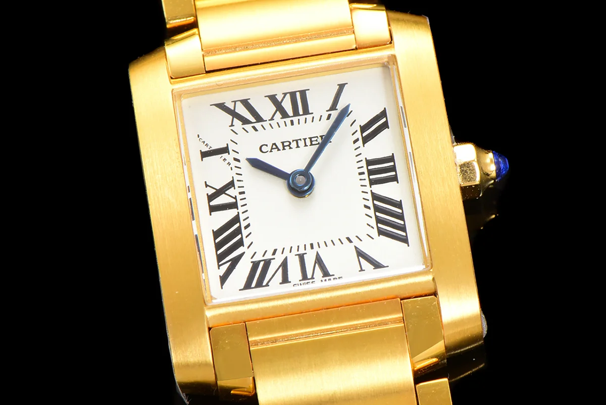 Tank Francaise Watch Small Yellow Gold