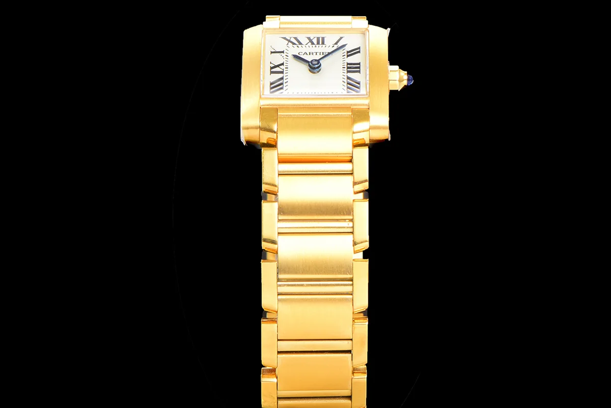 Tank Francaise Watch Small Yellow Gold