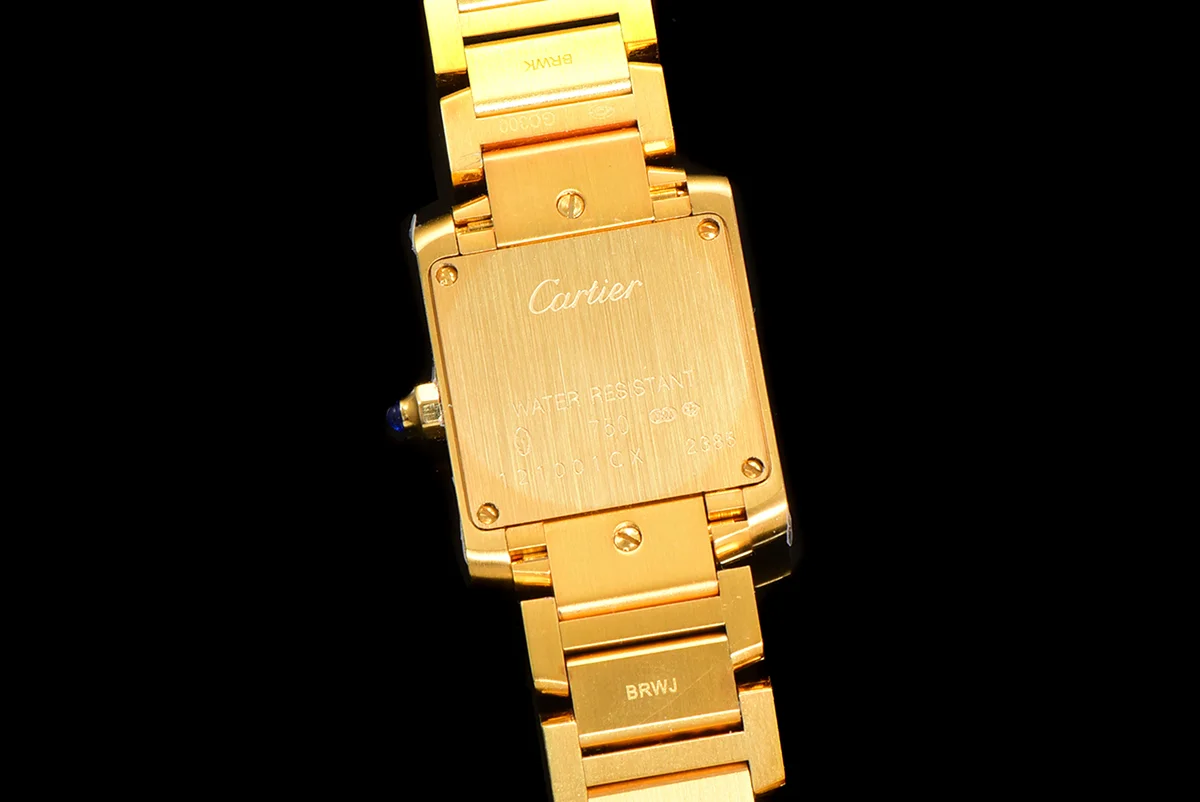 Tank Francaise Watch Small Yellow Gold