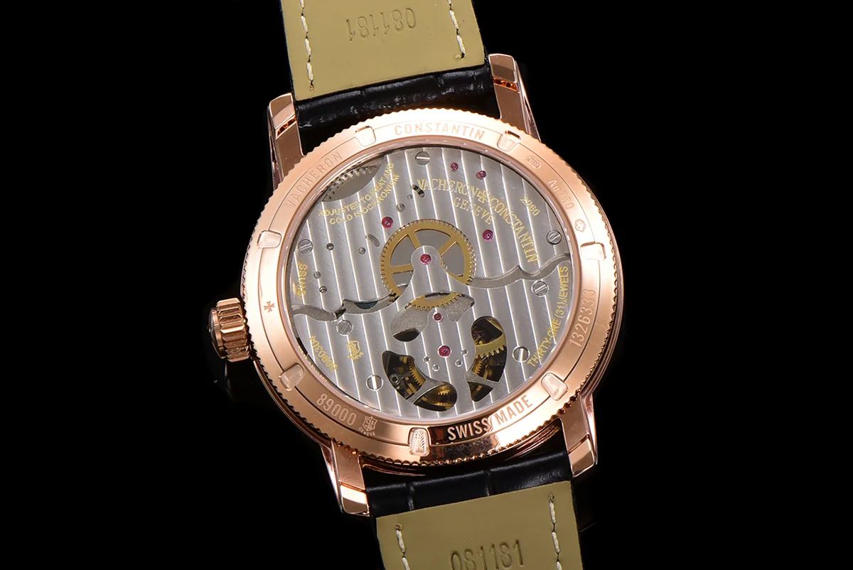 Traditionelle 14-Day Tourbillon White Dial in Rose Gold