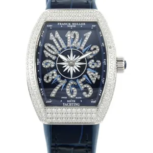Vanguard V32 Blue Dial with Diamonds Markers