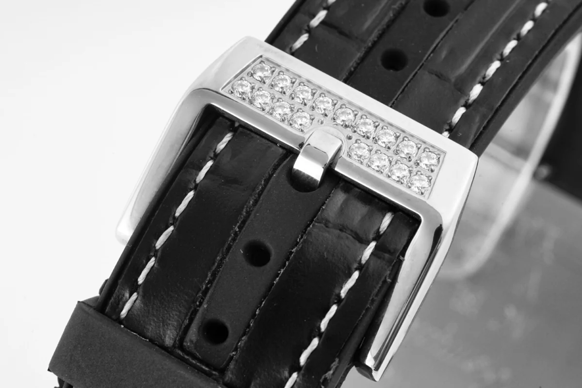 Vanguard Yachting Dragon V45YT Black Dial with Diamond Bezel